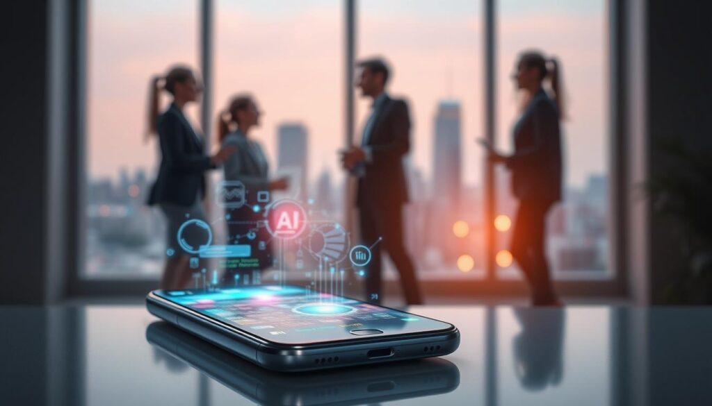 Smartphone-Innovation mit KI-Technologie