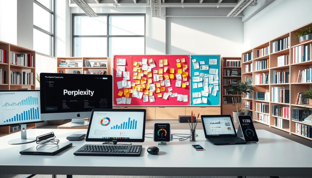 Spaces und Collections für strukturierte Marktrecherche in Perplexity