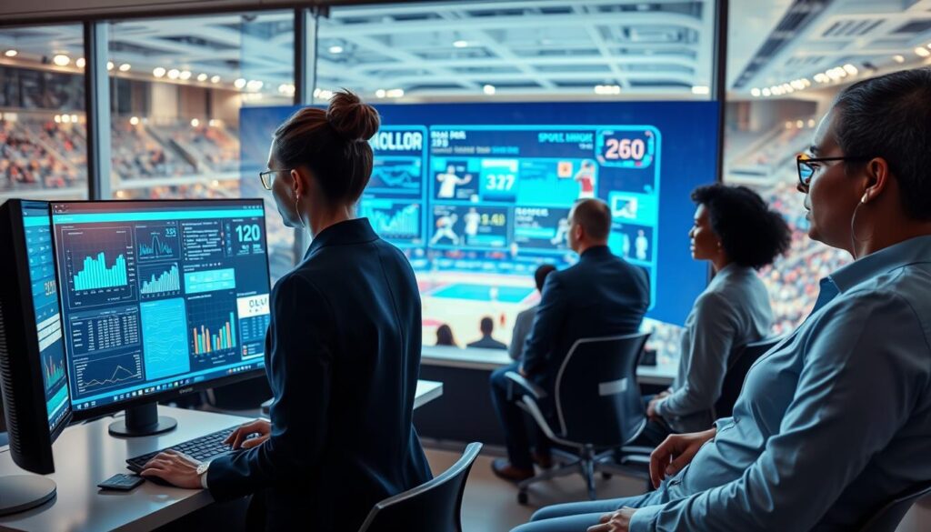 Spielanalyse mit KI in modernem Wettkampfsport