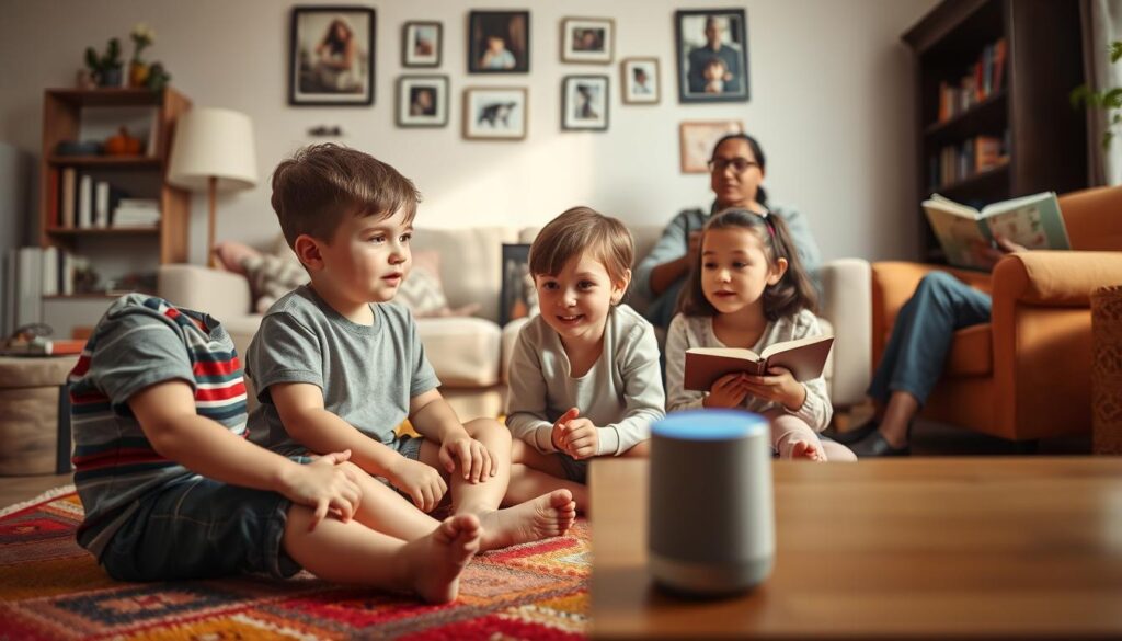 Sprachassistenten Kinder im Familienalltag