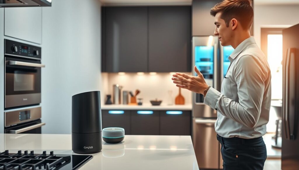 Sprachassistenten Küche intelligente Steuerung