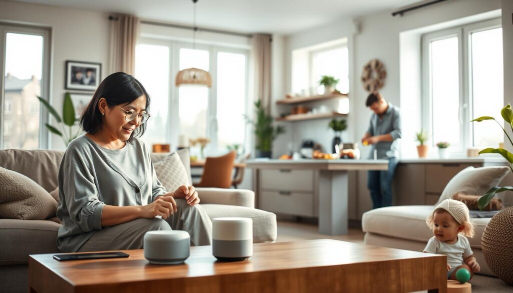 Sprachgesteuerte Assistenten automatisieren Familienroutinen im Haushalt