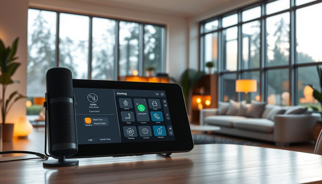 Sprachsteuerung Smart Home Zentrale mit Sprachassistenten