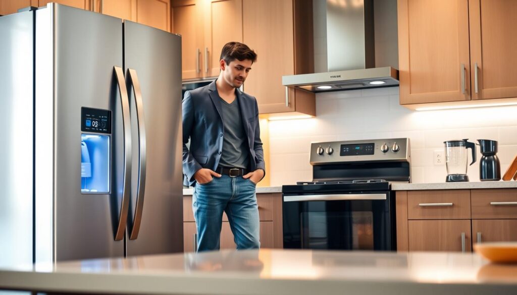 Sprachsteuerung und Voice Control Küche mit intelligenten Küchengeräten