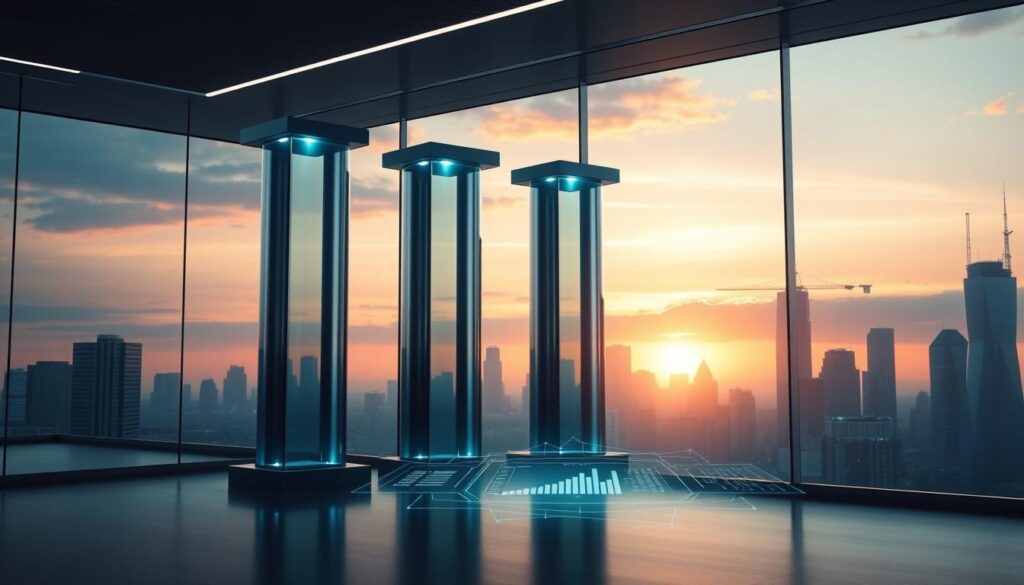 Standortanalyse künstliche Intelligenz 4-Säulen-System