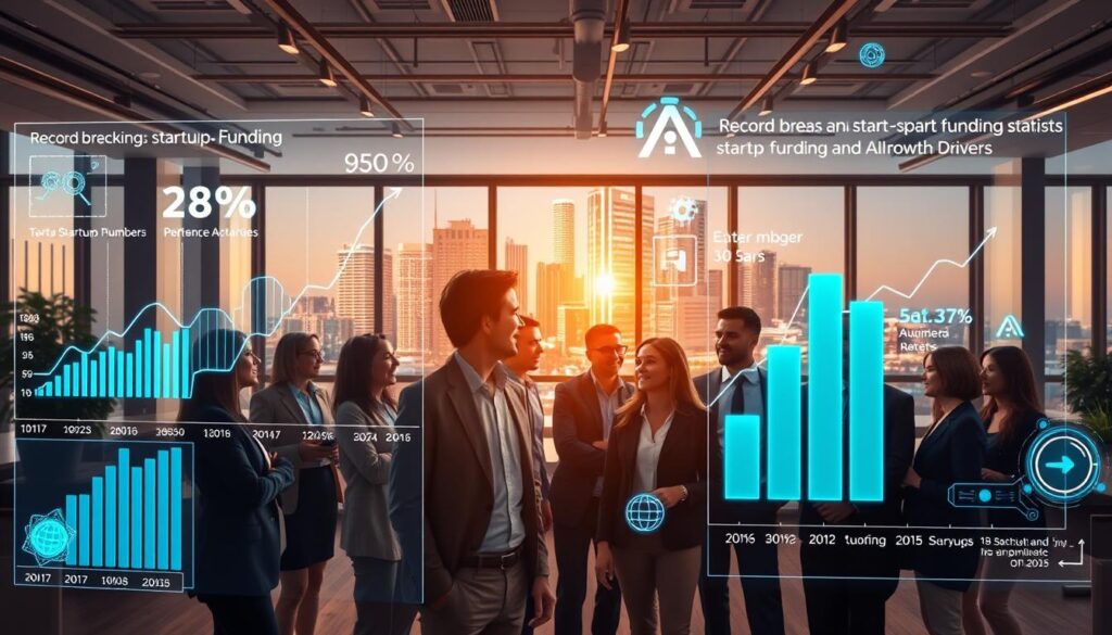 Startup-Gründungszahlen und KI-Wachstumstreiber 2025