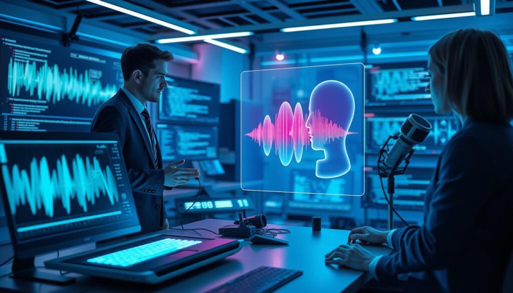 Stimmgenerierung durch KI-Technologie