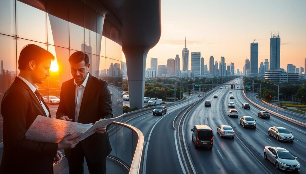 Strategische Verkehrsplanung mit KI Verkehrsplanung und intelligenten Modellierungswerkzeugen