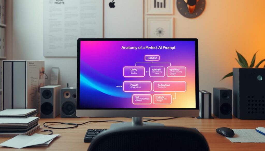 Struktur eines perfekten KI-Prompts für effektive Textgenerierung