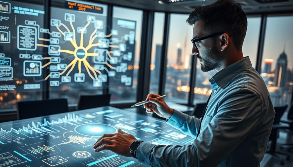 Strukturierte Gliederung komplexer Themenfelder durch KI-Prompts für wissenschaftliche Recherche