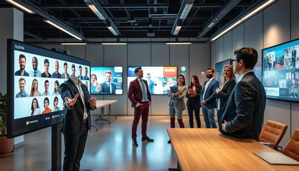 Synthesia KI-Avatar-Plattform für hochwertige Marketingvideos