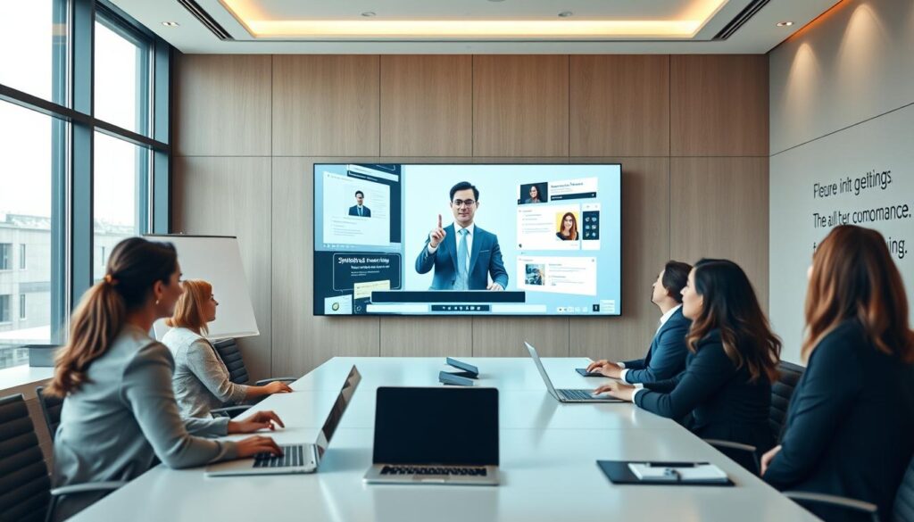 Synthesia KI-Avatar Videos für Unternehmensschulung