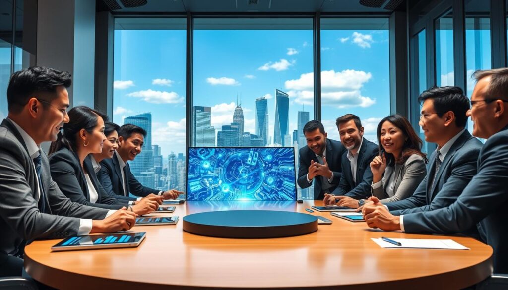 Tech-Konzerne KI-Strategie und Investitionen