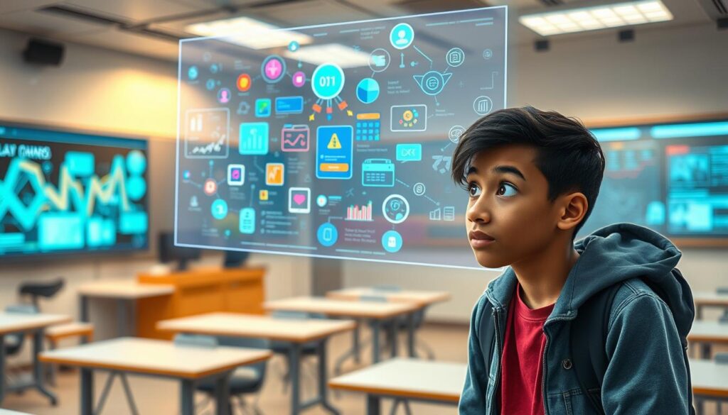 Teenager KI Konversationen und nicht-menschliche Intelligenz in der modernen Erziehung