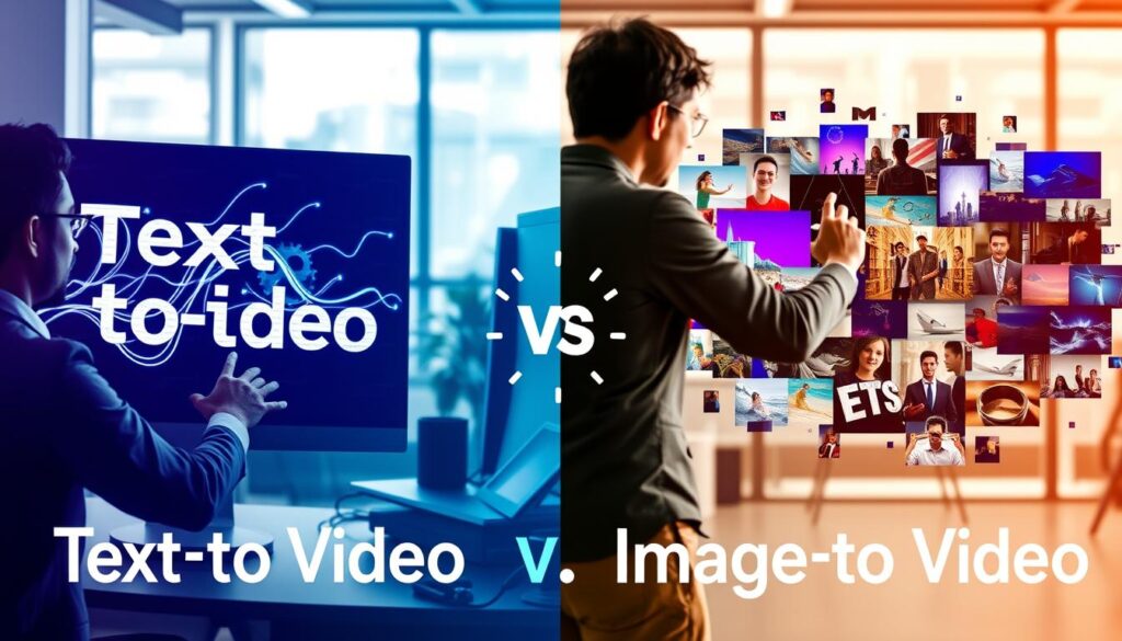 Text-to-Video versus Image-to-Video Vergleich