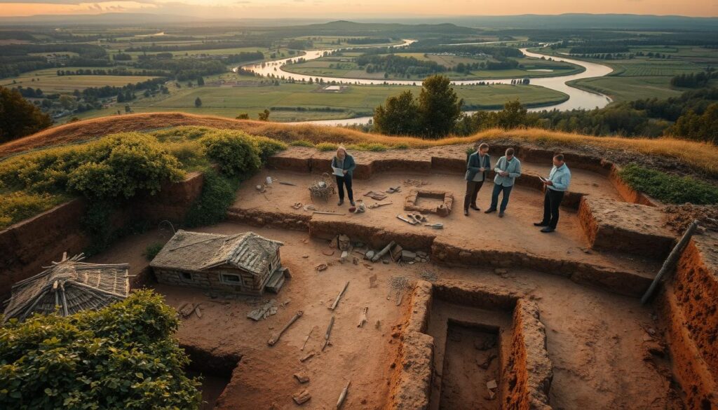Tisza Site Group prähistorische Siedlungen Mitteleuropa