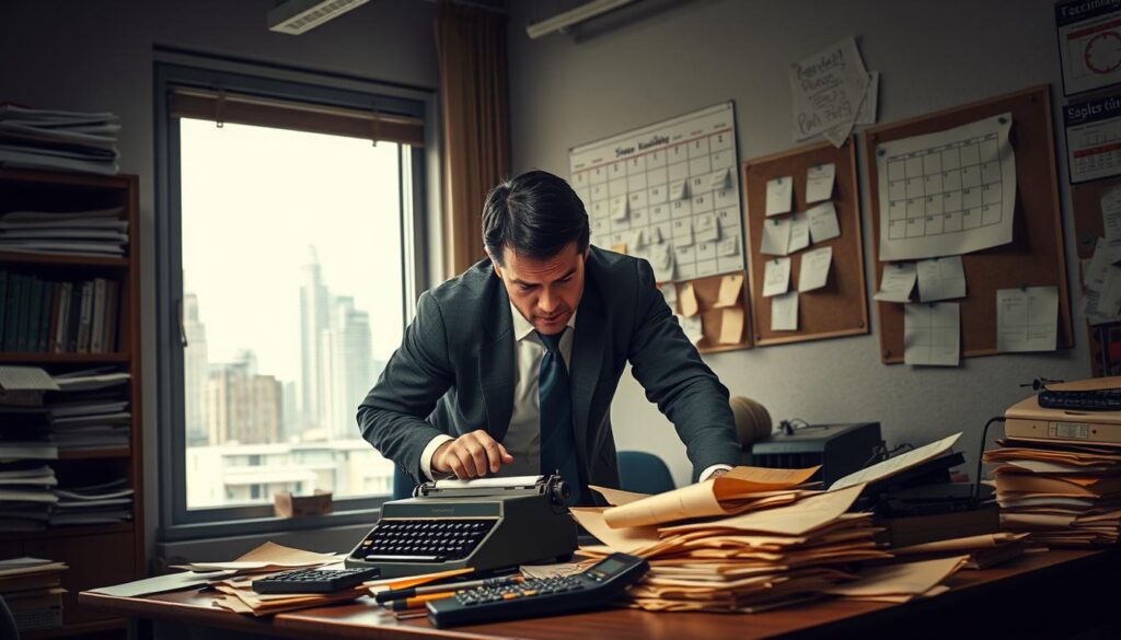 Traditionelle Businessplan-Erstellung mit veralteten Methoden