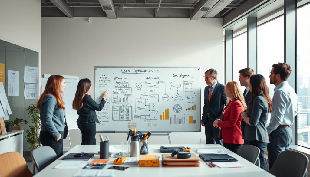 Traditionelle Prozessoptimierungsmethoden Lean Management Six Sigma