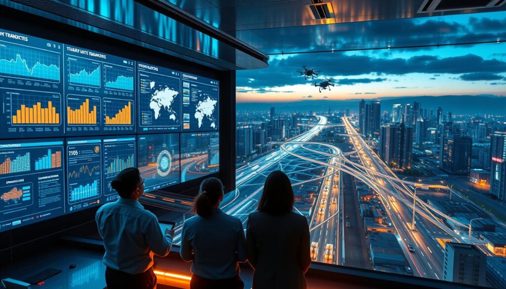 Transport Management System und Verkehrsoptimierung KI