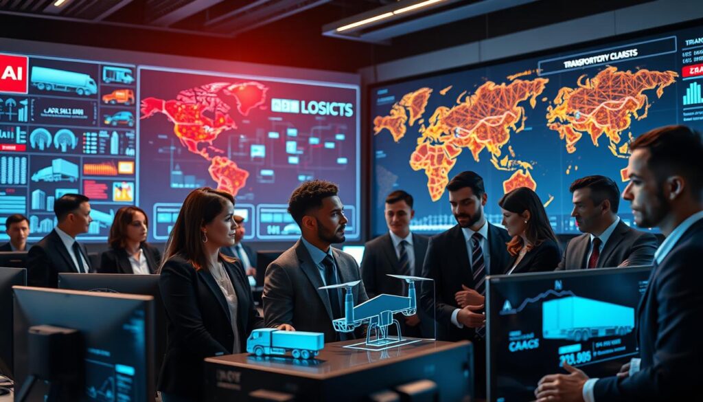 Transportoptimierung KI Potenziale Logistik