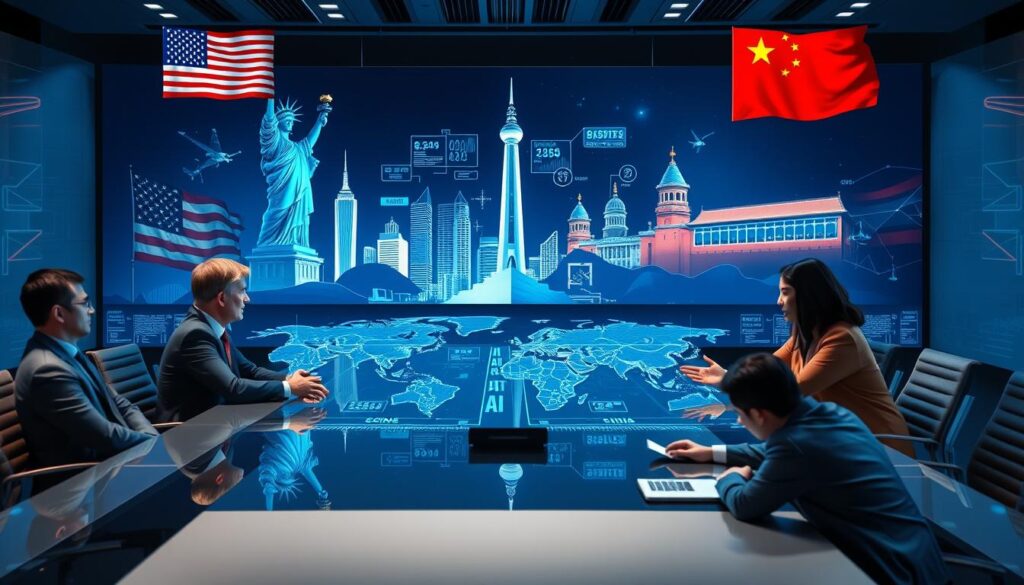 USA und China KI-Strategie Vergleich