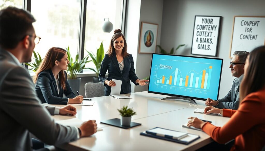 Unternehmensziele und Content-Ziele strategisch verknüpfen mit KI