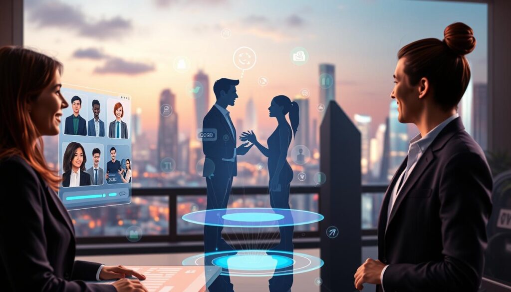 Verhaltensanalyse Dating durch virtuelle Simulationen