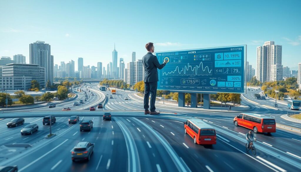 Verkehrsmodellierung mit KI für strategische Stadtplanung