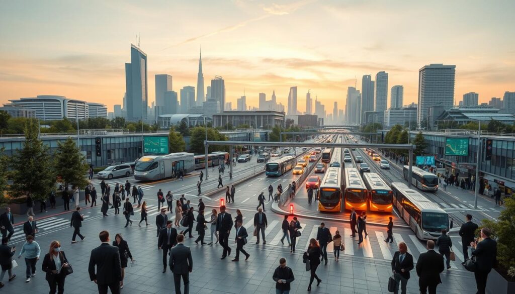 Verkehrsmodellierung und Infrastruktur-Szenarien für städtische Mobilität