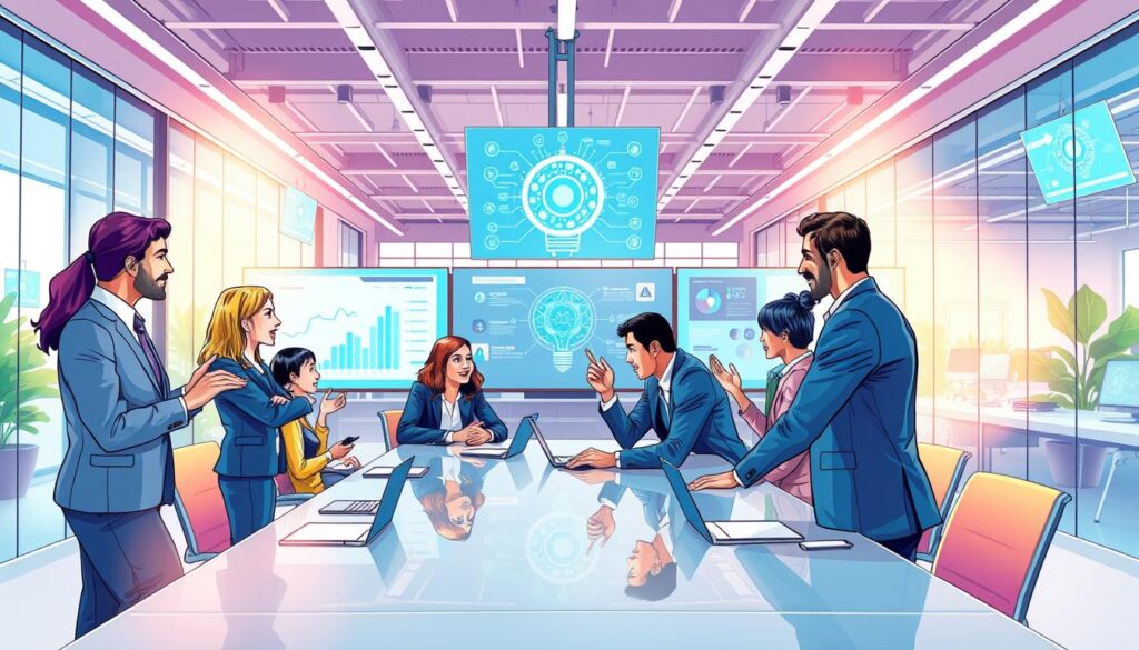 Verschiedene Kooperationsformen zwischen etablierten Unternehmen und KI-Startups