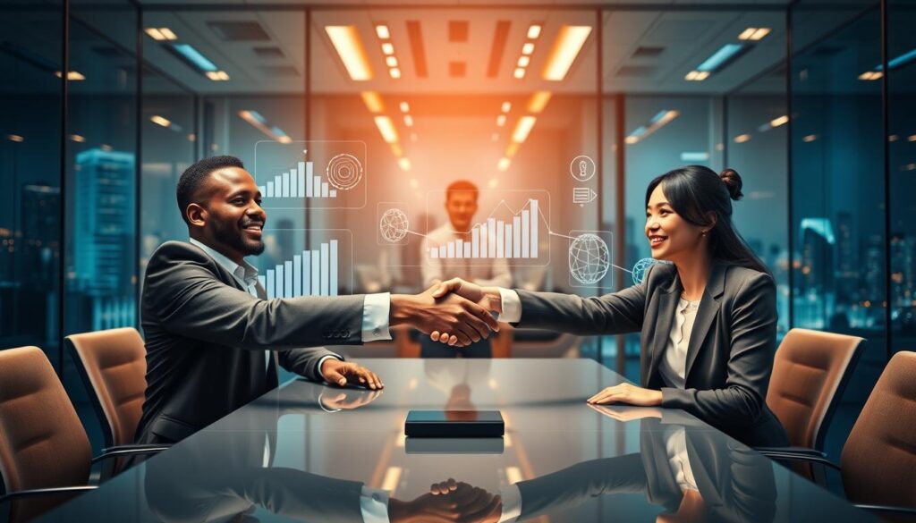 Vertrauen Partnerschaften digitales Zeitalter