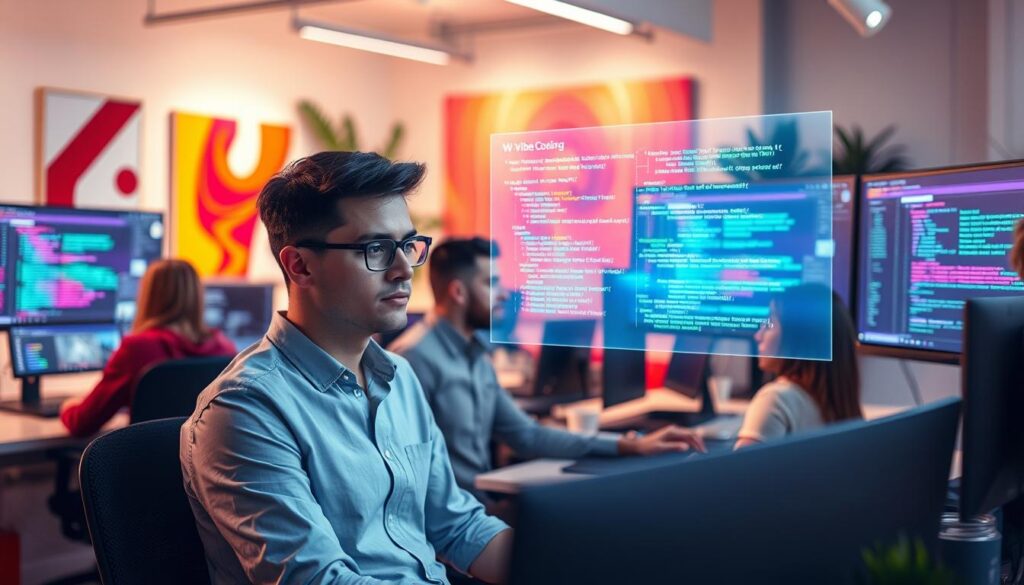 Vibe Coding kreatives Programmieren mit KI-Unterstützung