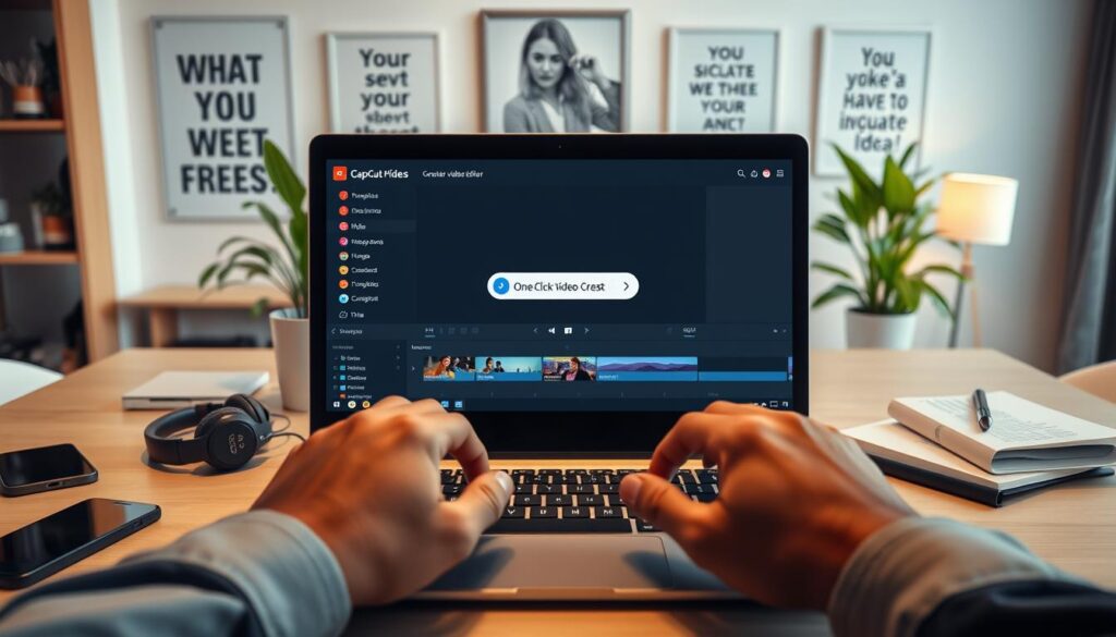 Video erstellen mit CapCut Ein-Klick-Funktion