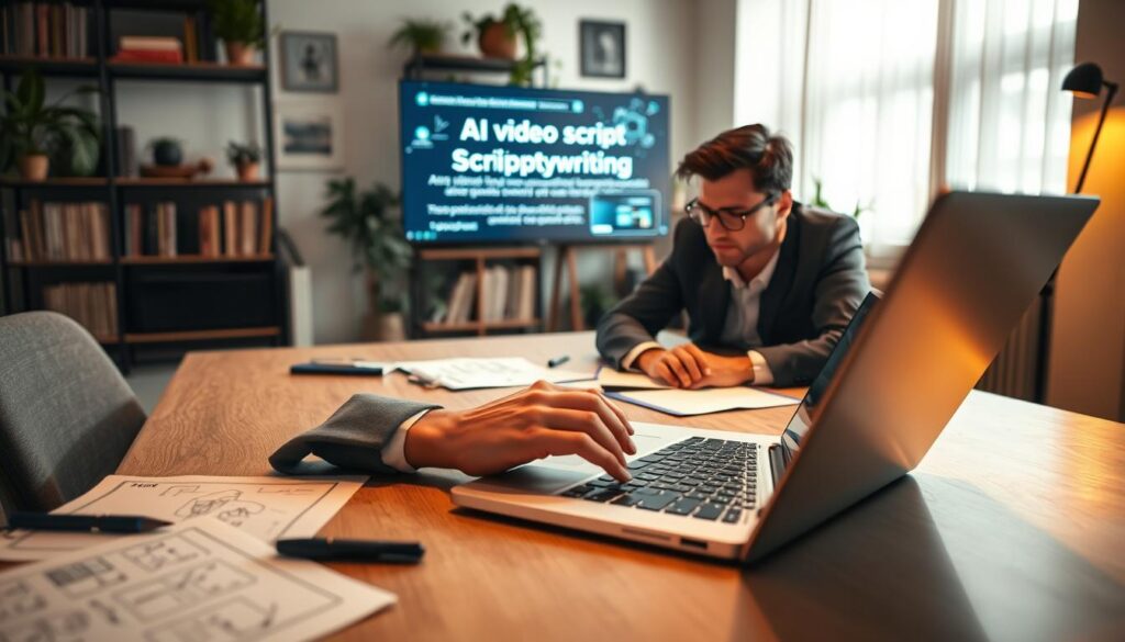 Videoskript schreiben mit KI Textgenerierung