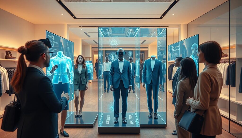 Virtuelle Anprobe mit Augmented Reality Fashion Technology
