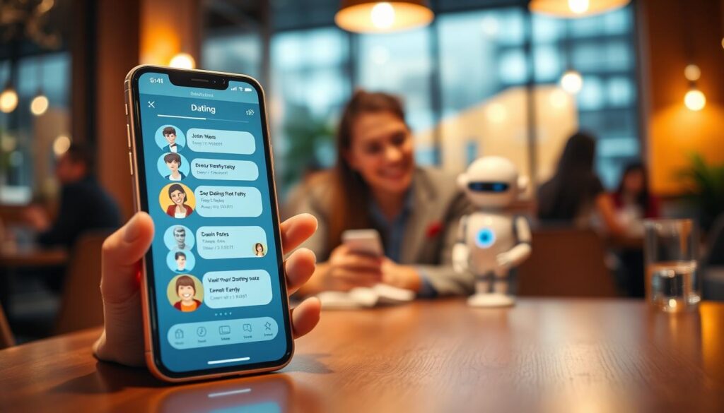 Virtuelle Dating-Assistenten und KI-Chatbots in Dating-Apps
