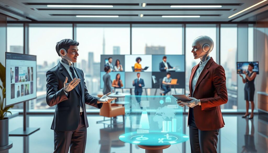 Virtuelle Präsentatoren in verschiedenen Anwendungsbereichen