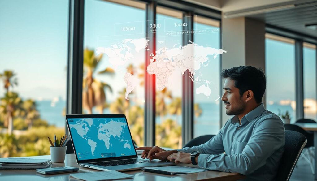 Visa digitale Nomaden und rechtliche Planung mit KI