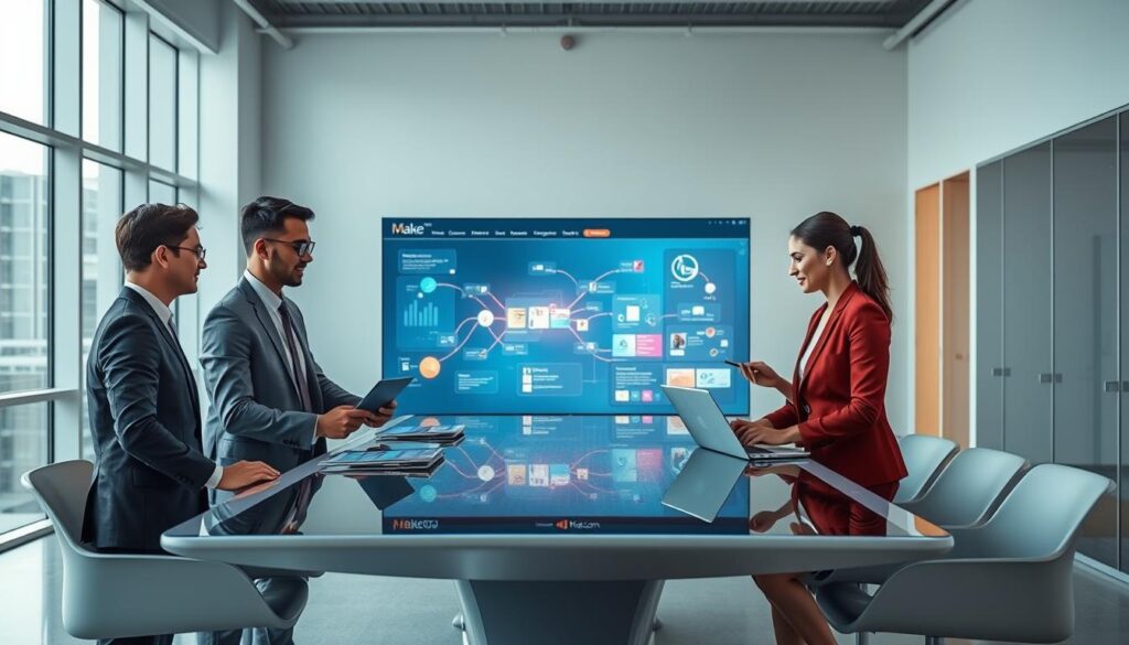 Visuelle Szenario-Automation und KI-gestützte Workflows mit Make.com