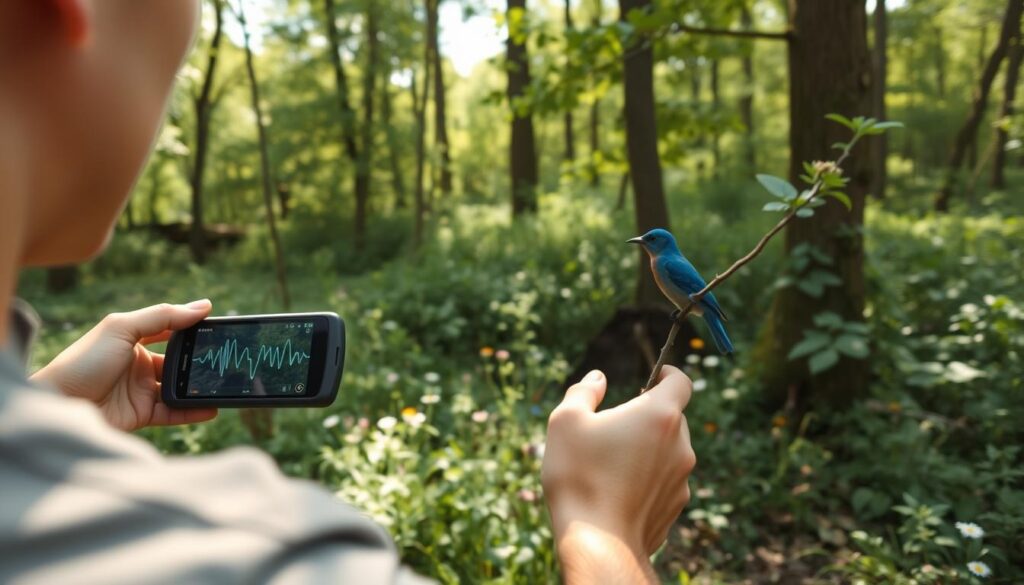 Vogelbestimmung KI mit Sound-ID Technologie