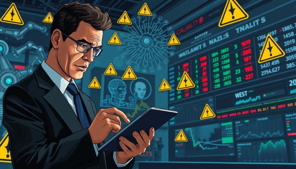 Warnsignale KI-Blase und Marktvolatilität