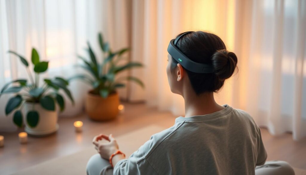 Wearable Technologie für Meditation mit Biofeedback