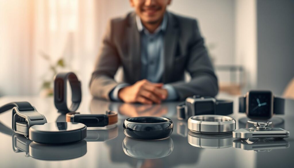 Wearables Gesundheit und Smart Health Technologie mit Oura Ring