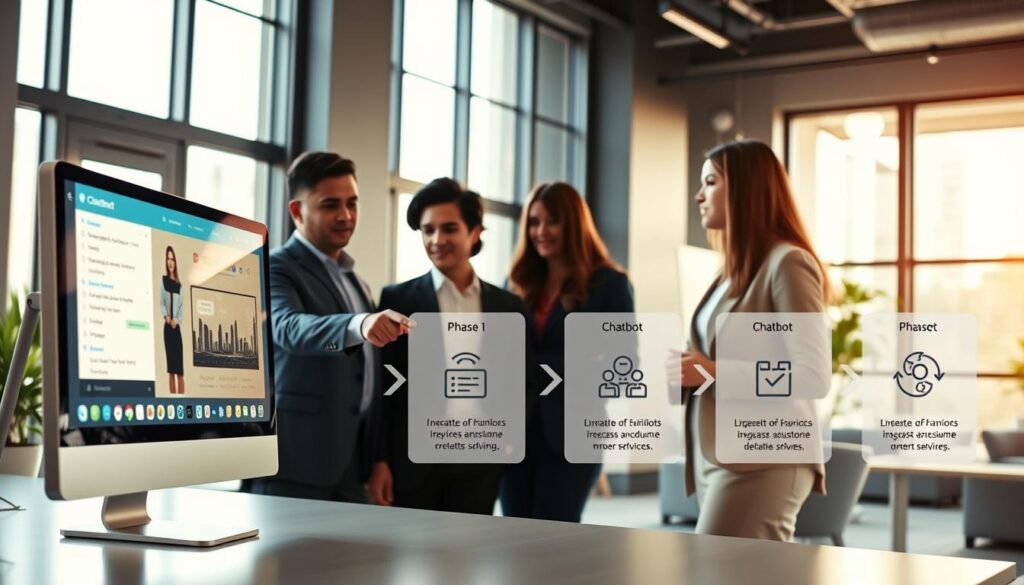 Wissensbasis und KI-Chatbot-Implementierung