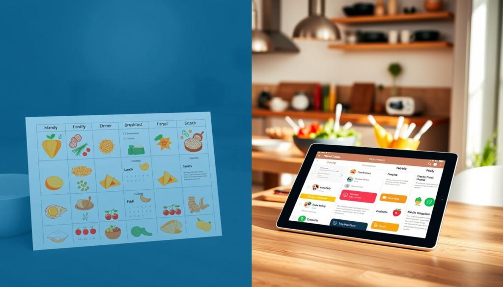 Wochenplan Ernährungsplan mit SevenCooks Meal Planner