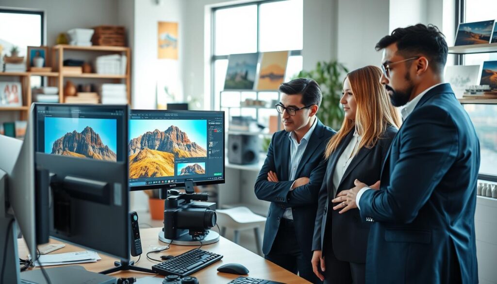 Workflow Nachbearbeitung KI-generierte Bilder Qualitätskontrolle