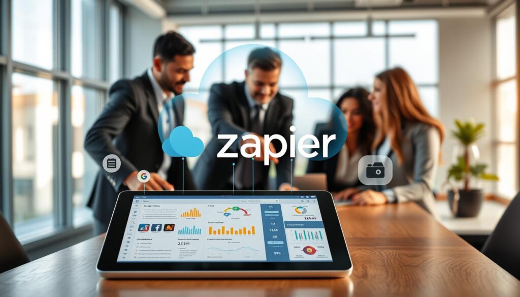 Zapier Cloud-basierte Integrationsplattform für Workflow-Automatisierung
