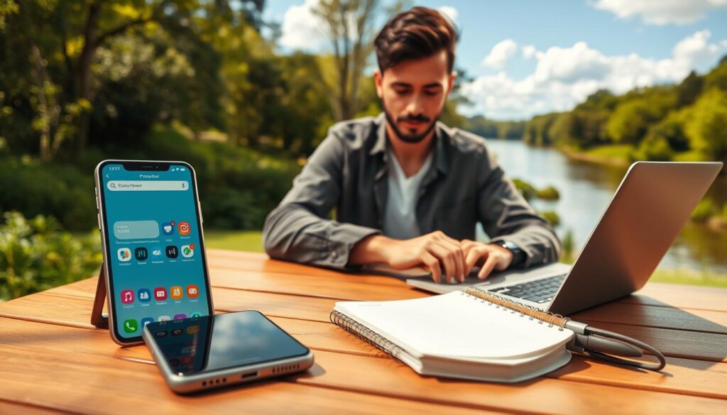 Zeitmanagement KI für digitale Nomaden