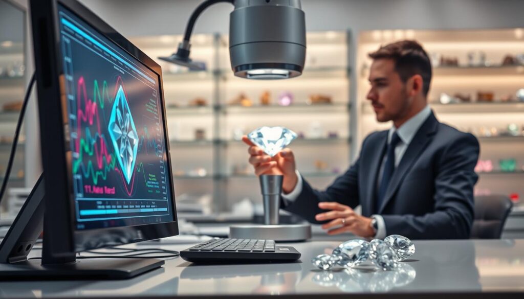 automatische Edelsteinanalyse mit KI-Technologie