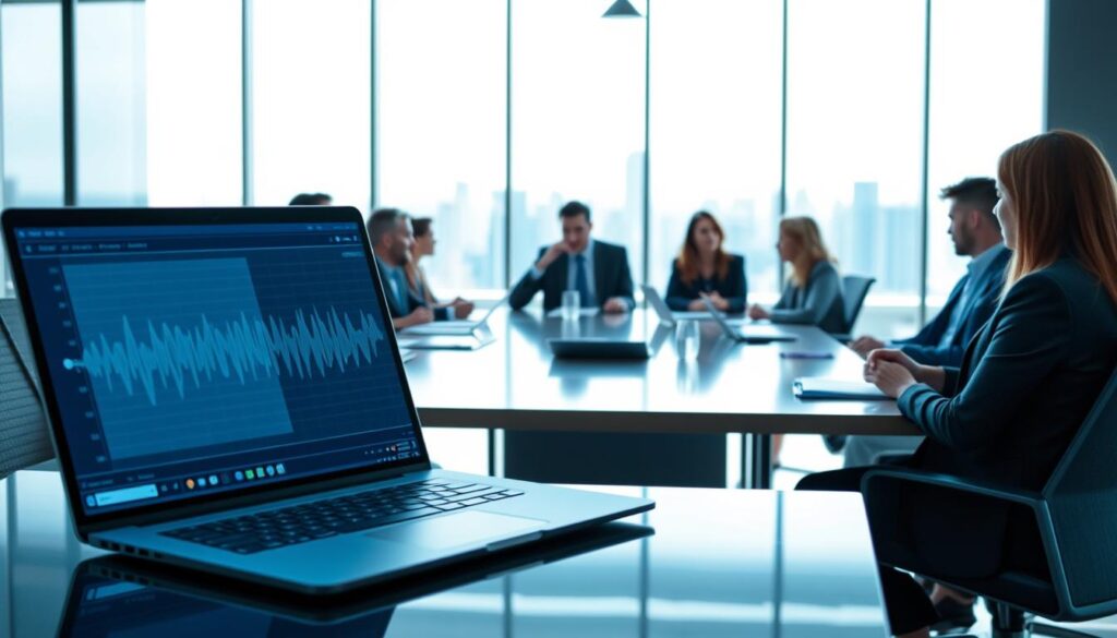 automatische Transkription und Meeting-Protokollierung mit KI